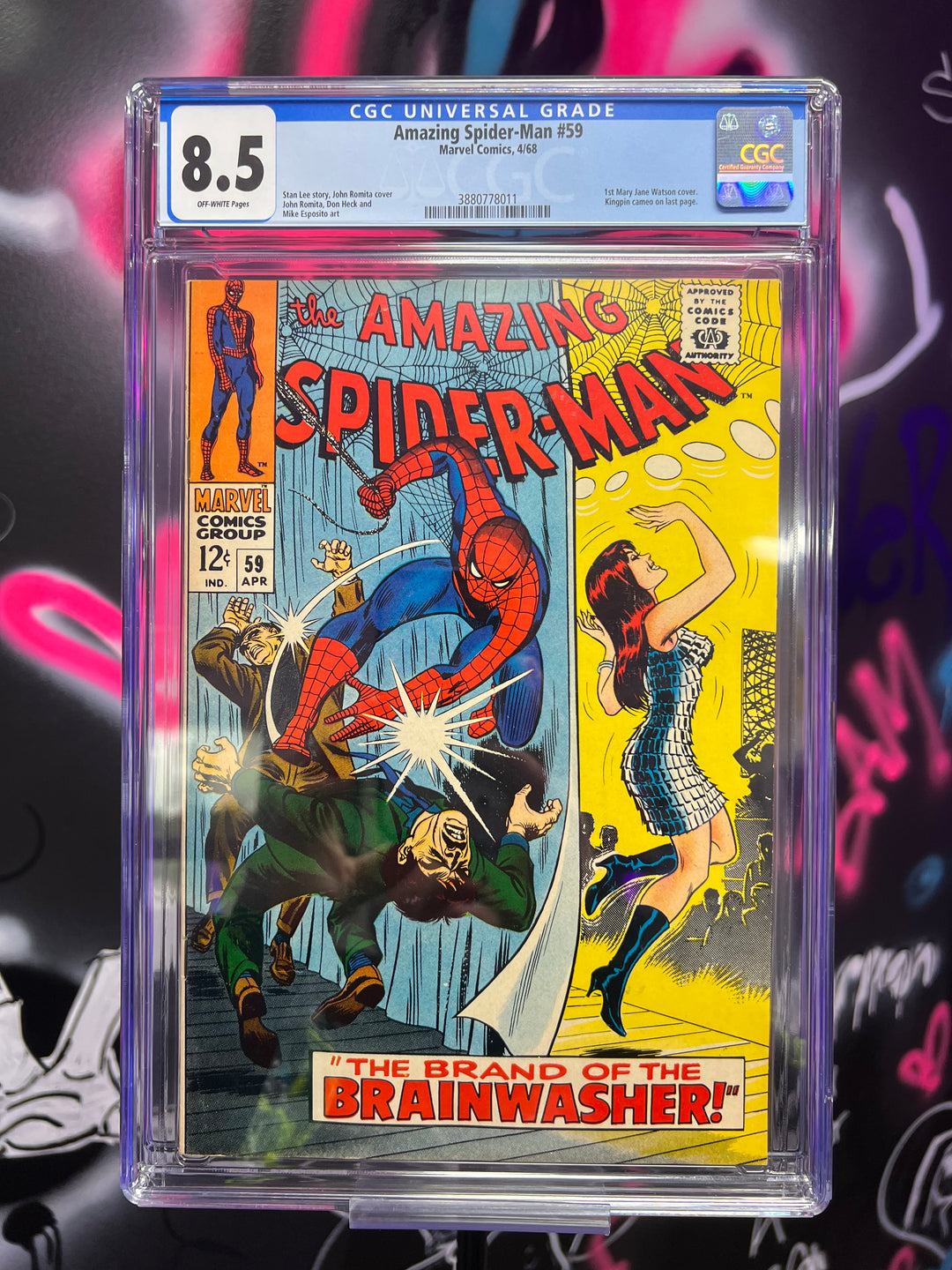 Amazing Spider-Man 59 CGC 8.5