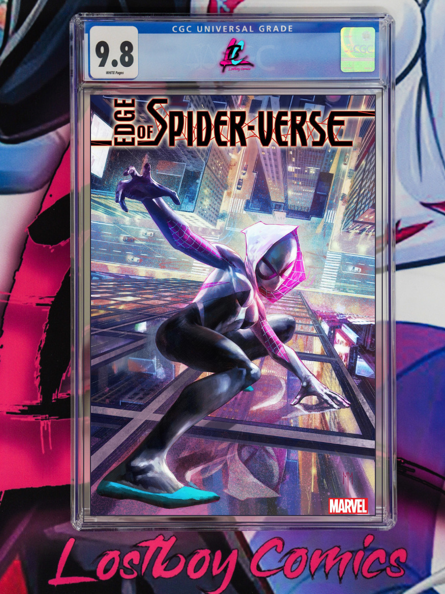 EDGE OF SPIDER-VERSE #3 MARCO MASTRAZZO 1:25 CGC 9.8