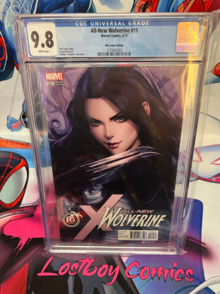 All-new Wolverine 19 Artgerm Cgc 9.8 – Lostboy Comics