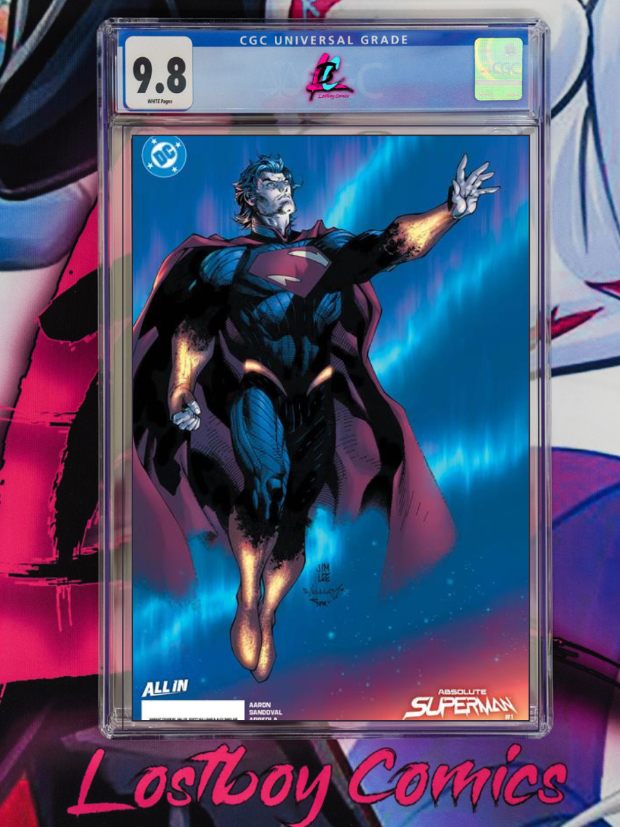 ABSOLUTE SUPERMAN #1 JIM LEE CGC 9.8 – Lostboy Comics