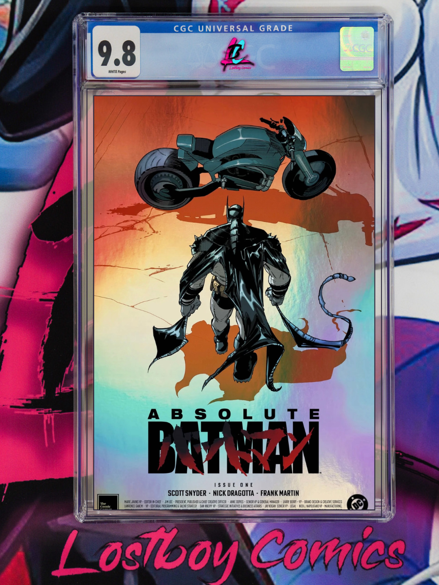 ABSOLUTE BATMAN #1 AKIRA HOMAGE FOIL EXCLUSIVE CGC 9.8 – Lostboy