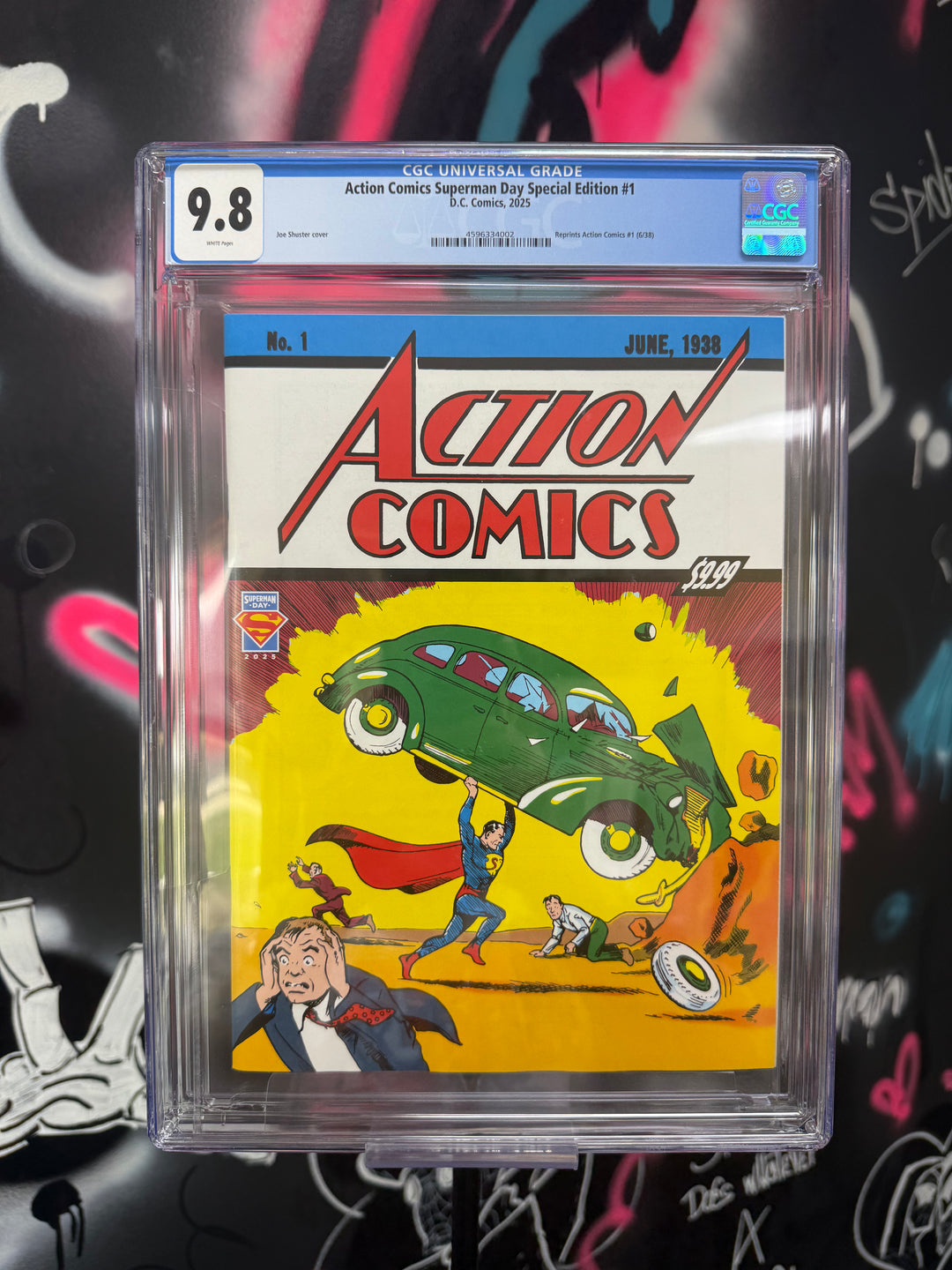 ACTION COMICS #1 GOLDEN AGE SIZED FACSIMILE CGC 9.8