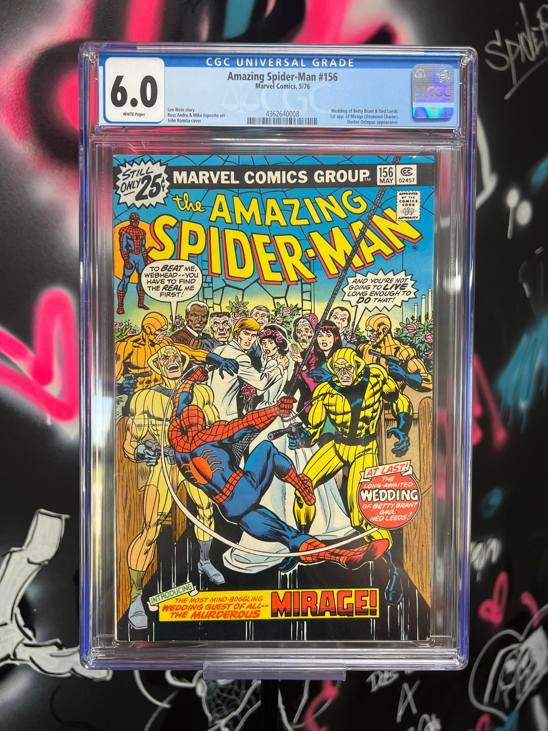 Amazing Spider-Man #156 CGC 6.0