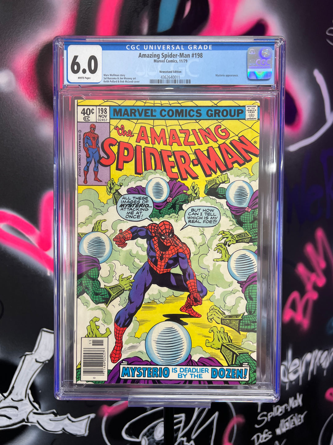Amazing Spider-Man 198 Newsstand CGC 6.0