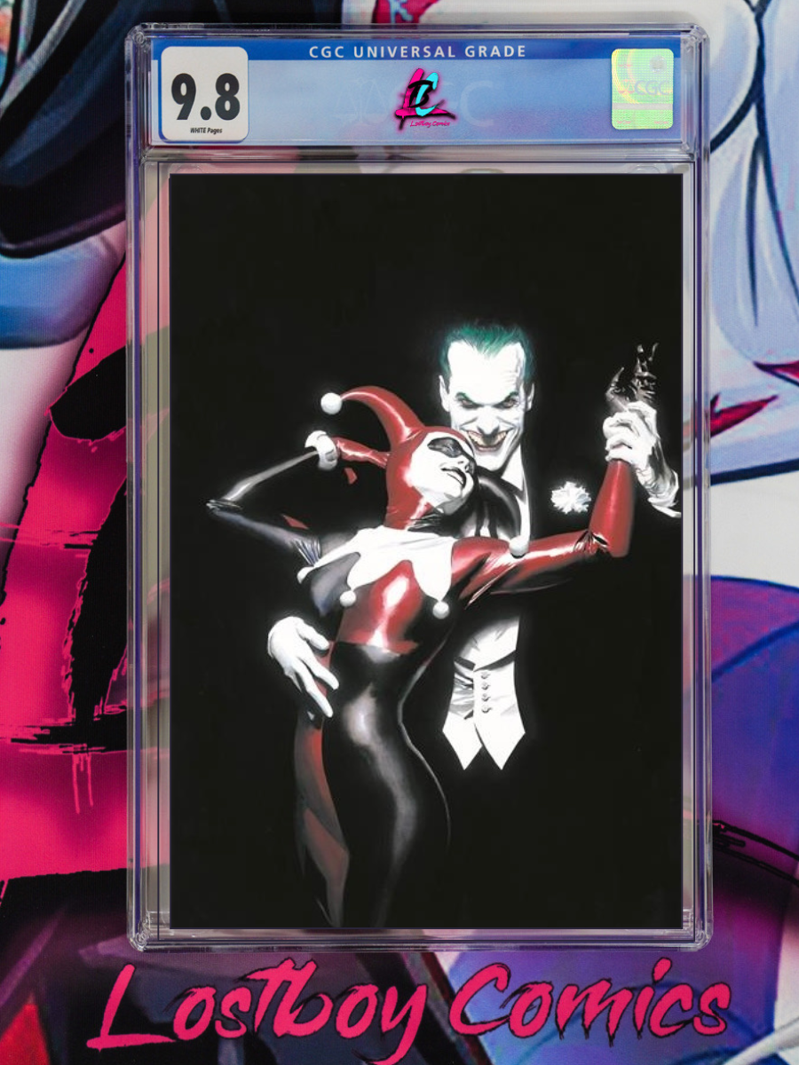 BATMAN HARLEY QUINN #1 ALEX ROSS FACSIMILE CGC 9.8 – Lostboy Comics