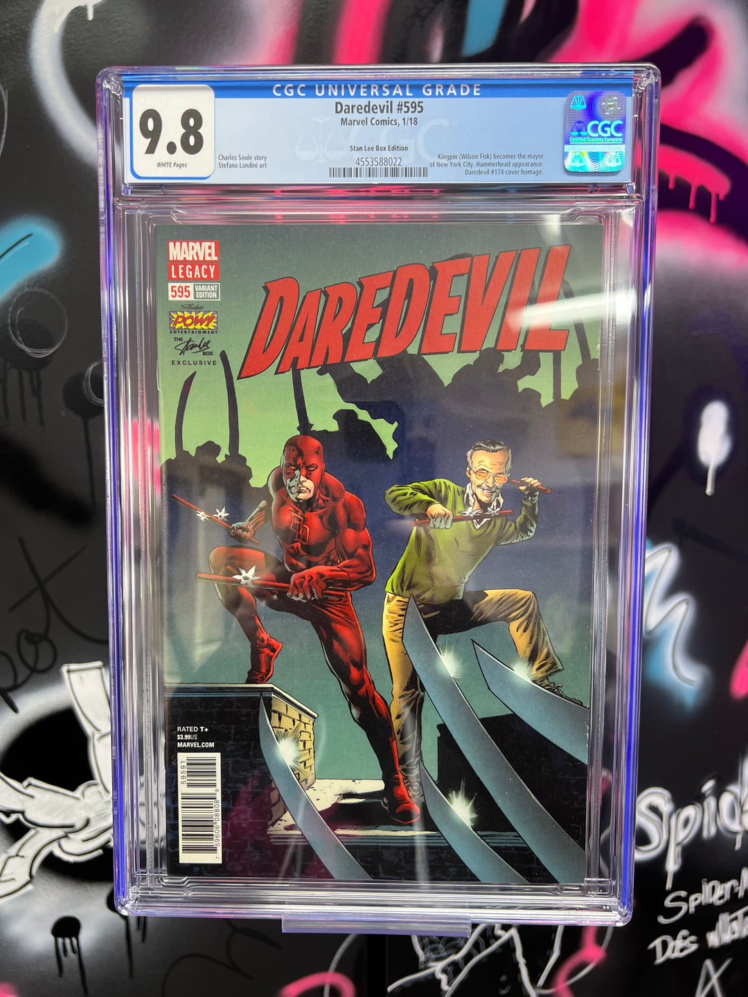 Daredevil #595 Stan Lee Box Exclusive CGC 9.8