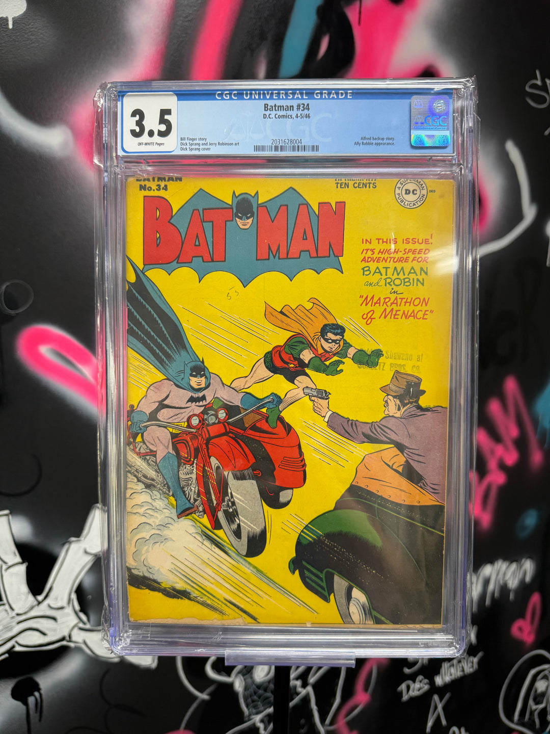 Batman #34 CGC 3.5