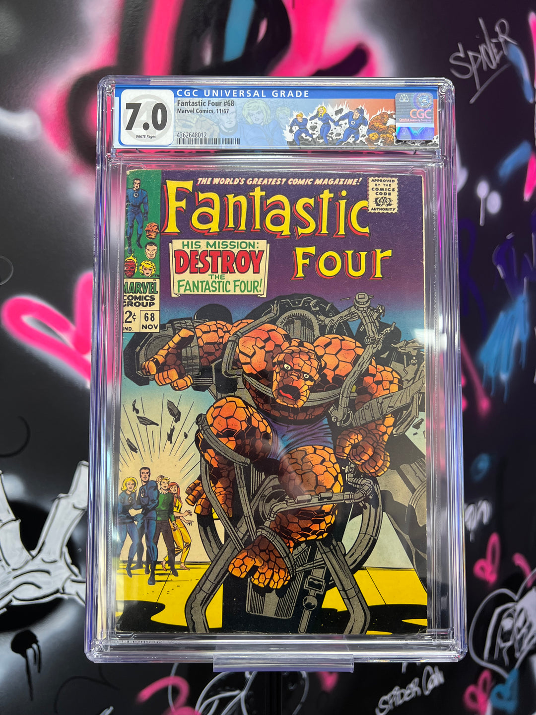 Fantastic Four 68 CGC 7.0