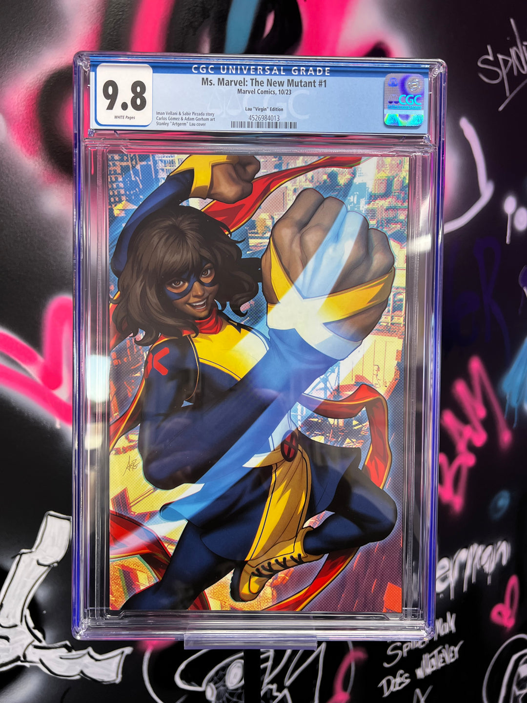 Ms. Marvel: The New Mutant #1 1:100 Artgerm Virgin CGC 9.8