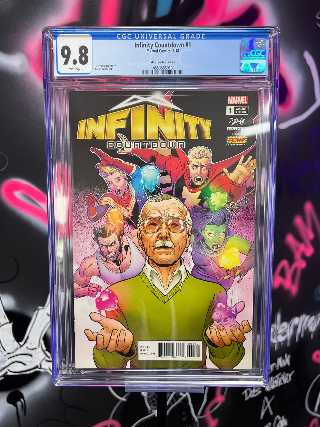 Infinity Countdown #1 Stan Lee Box Exclusive CGC 9.8