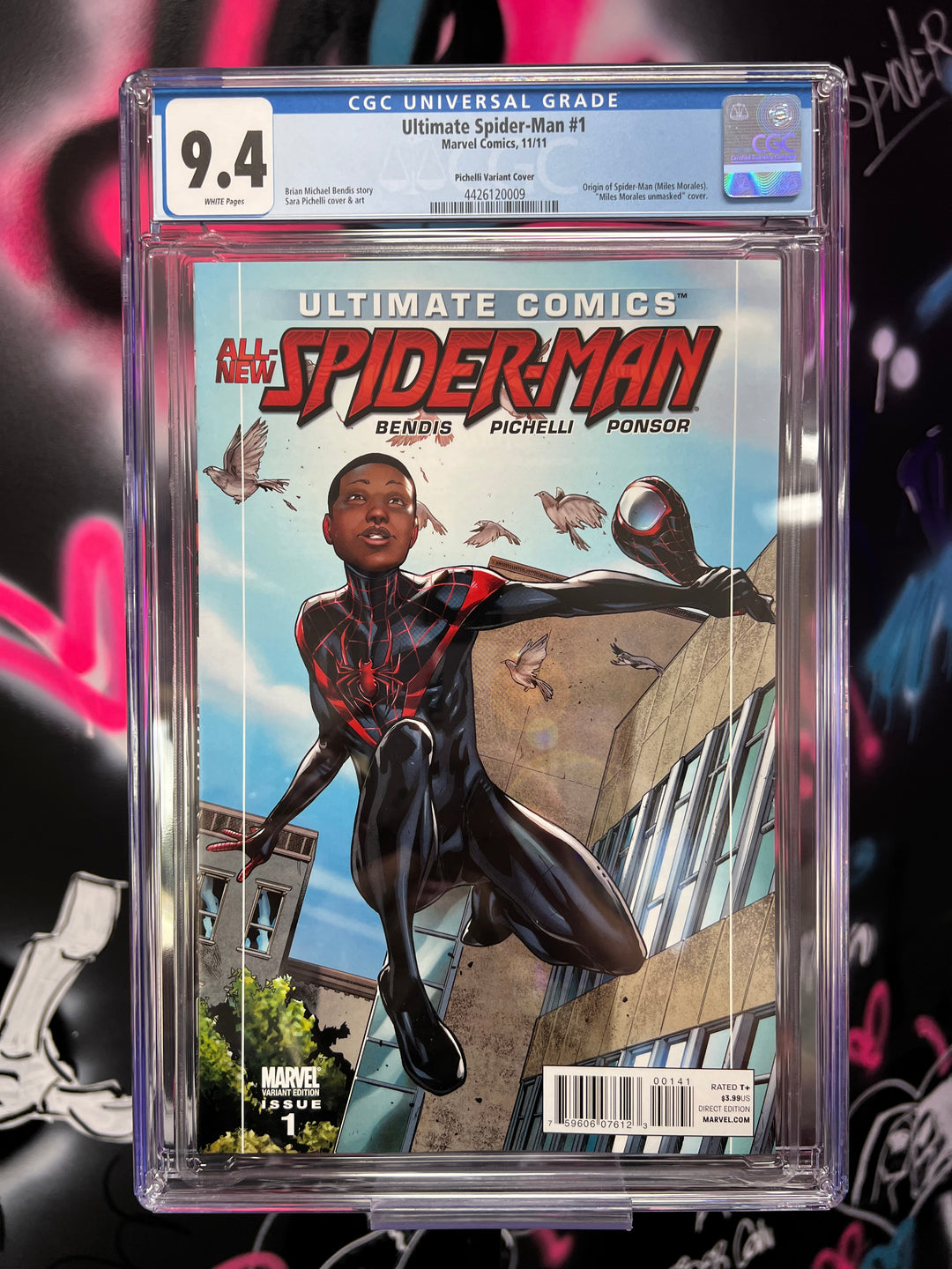 Ultimate Comics Spider-Man #1 Pichelli 1:15 CGC 9.4
