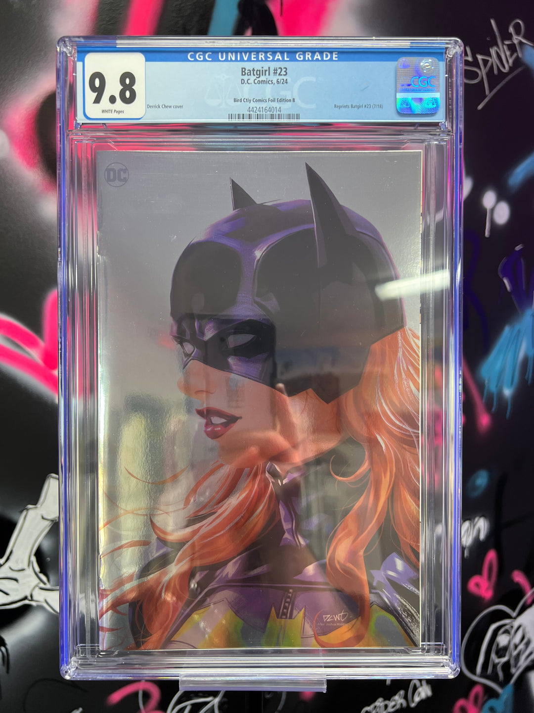 BATGIRL #23 DERRICK CHEW FOIL C2E2 EXCLUSIVE CGC 9.8