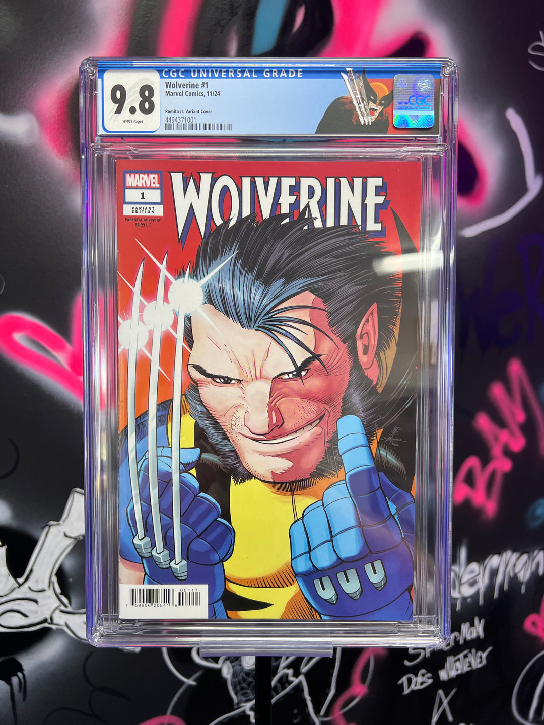 WOLVERINE #1 JOHN ROMITA JR. VARIANT 1:25 CGC 9.8