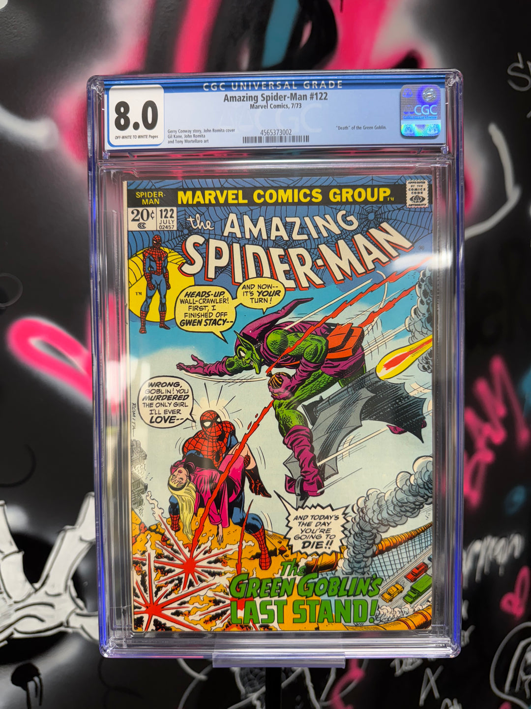 Amazing Spider-Man #122 CGC 8.0