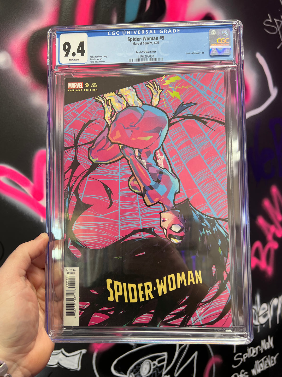 Spider-Woman 9 Besch CGC 9.4