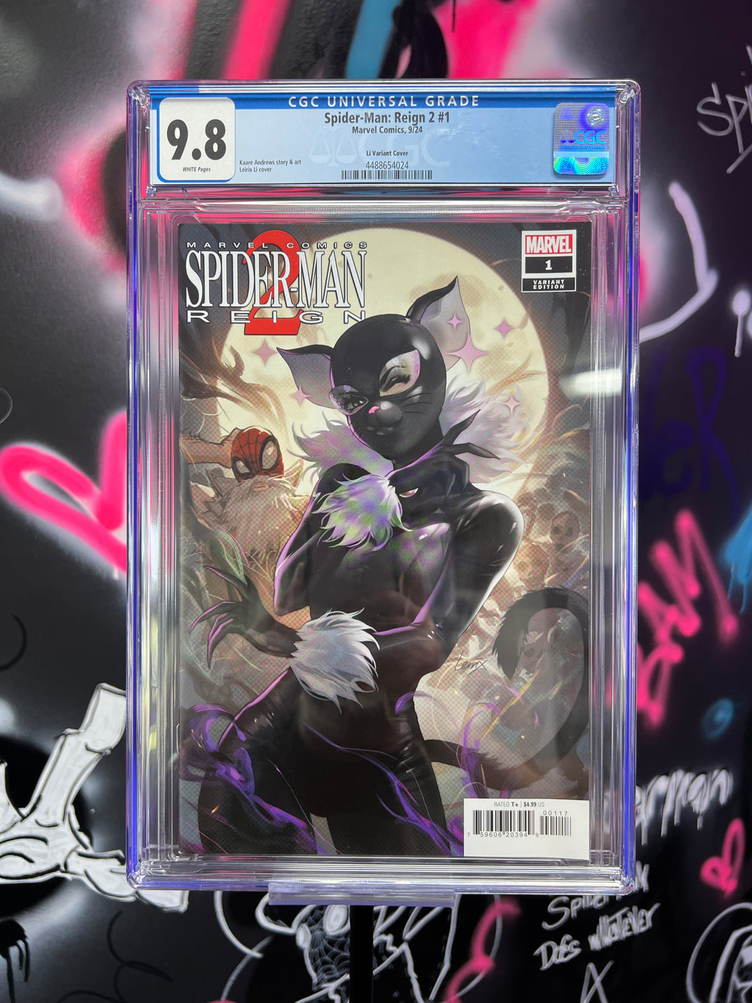 SPIDER-MAN: REIGN 2 #1 LEIRIX VARIANT 1:25 CGC 9.8