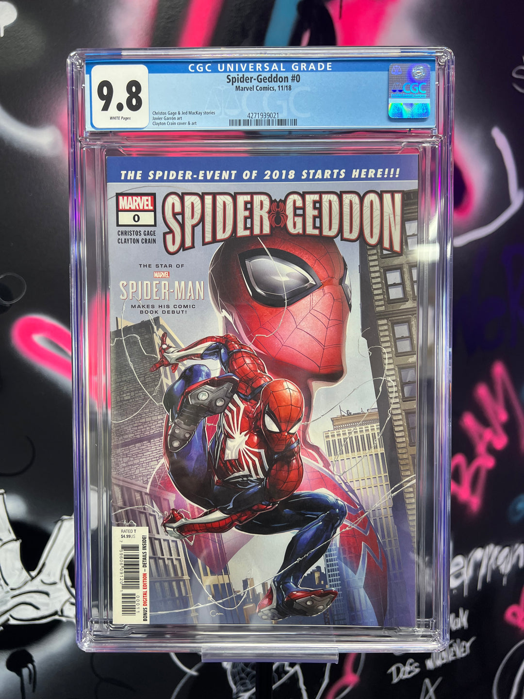 Spider-Geddon #0 CGC 9.8