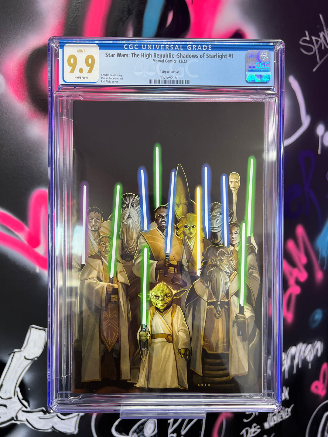 Star Wars The High Republic Shadows of Starlight #1 1:100 CGC 9.8