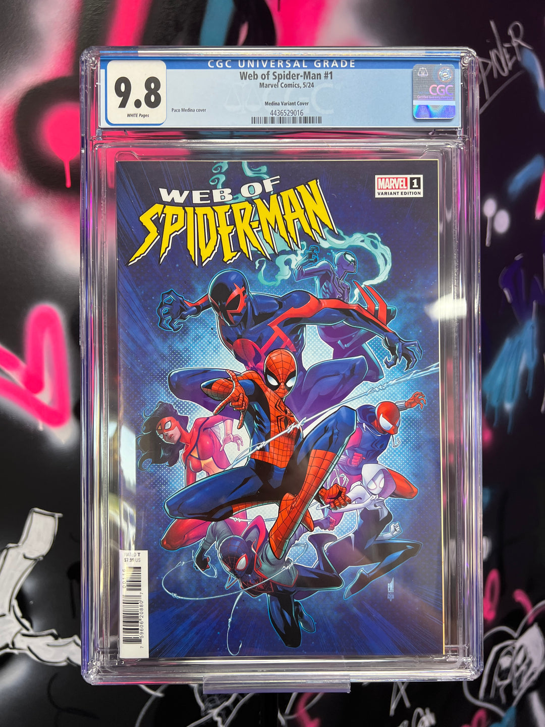 Web of Spider-Man 1 1:25 Medina CGC 9.8