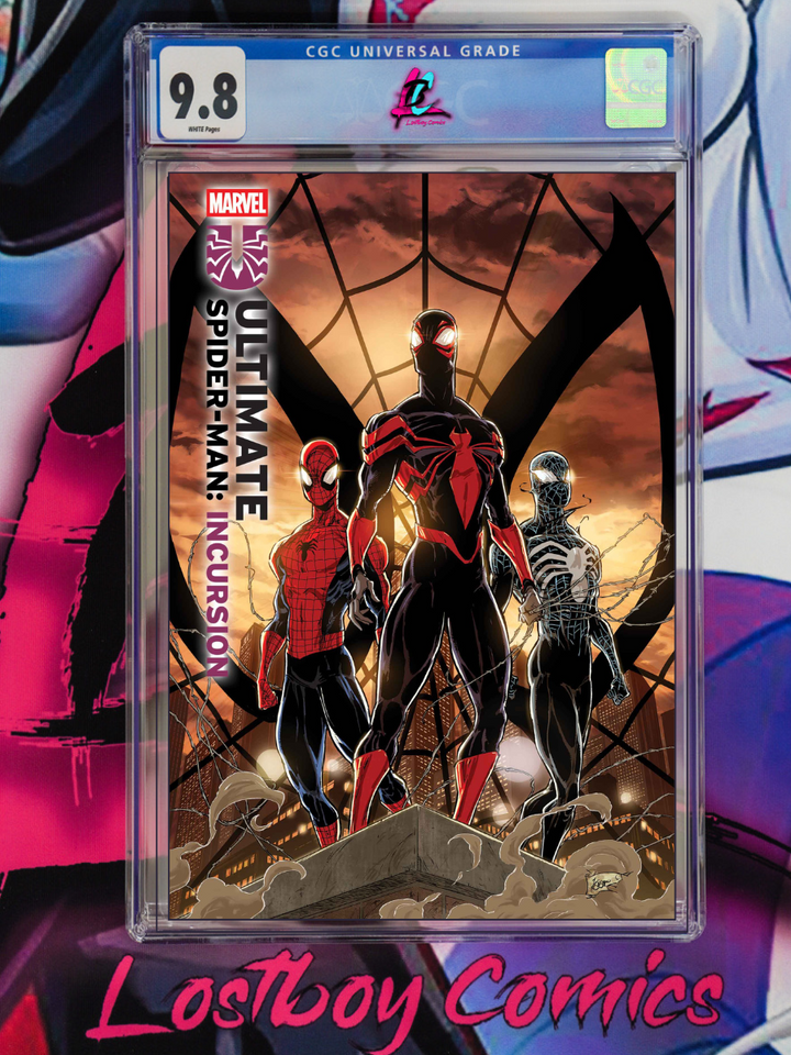 ULTIMATE SPIDER-MAN: INCURSION #1 KAARE ANDREWS CGC 9.8