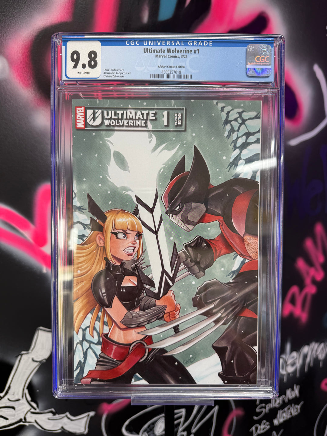 ULTIMATE WOLVERINE #1 CHRISSIE ZULLO EXCLUSIVE CGC 9.8