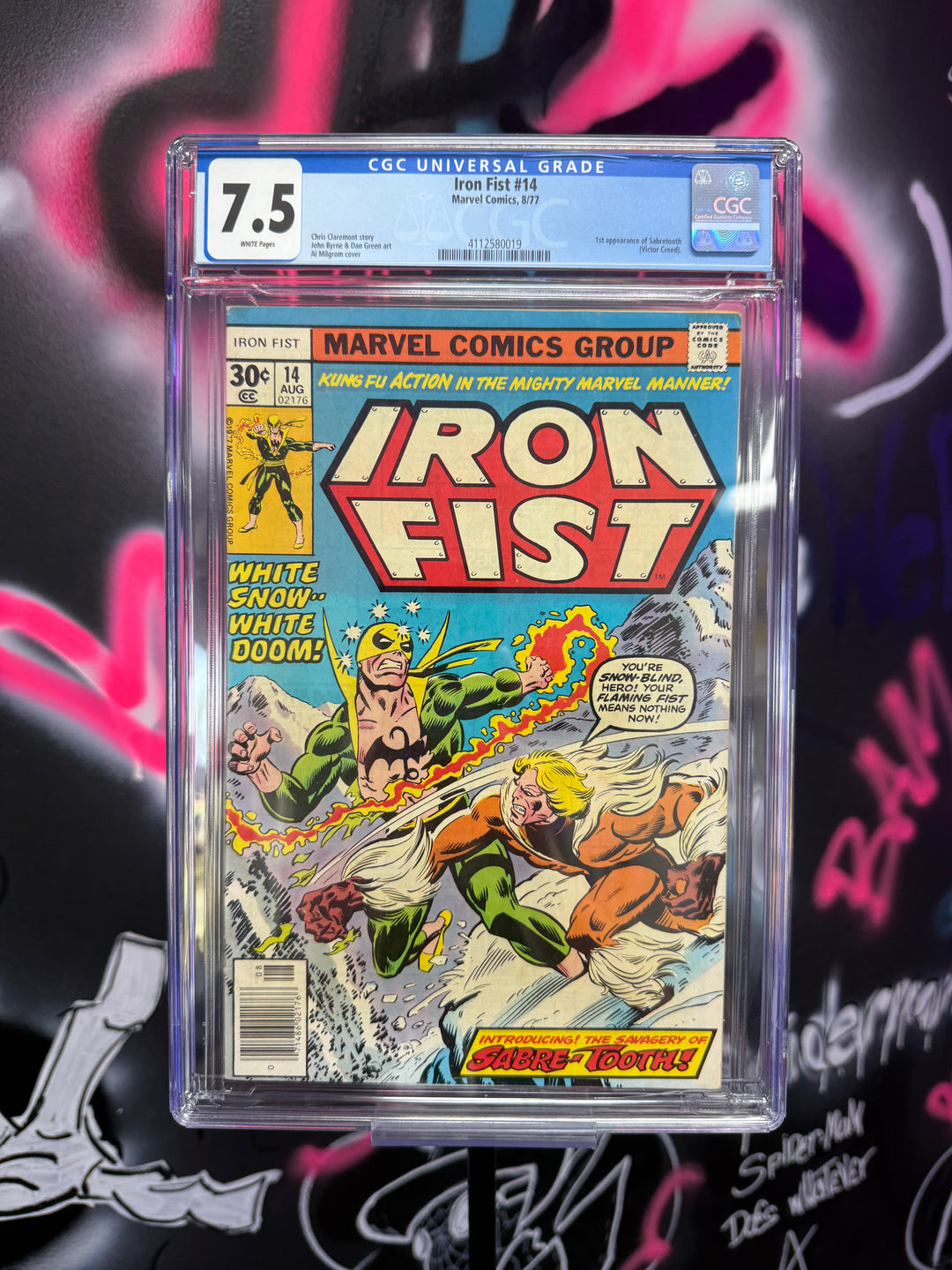 Iron Fist #14 Newsstand CGC 7.5