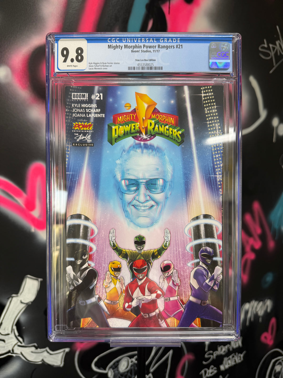 Mighty Morphin Power Rangers #21 Stan Lee Box Edition CGC 9.8