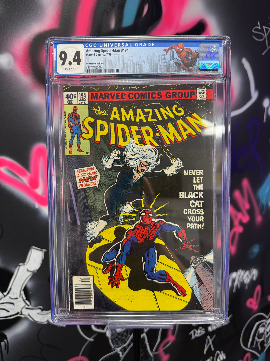 Amazing Spider-Man 194 Newsstand CGC 9.4