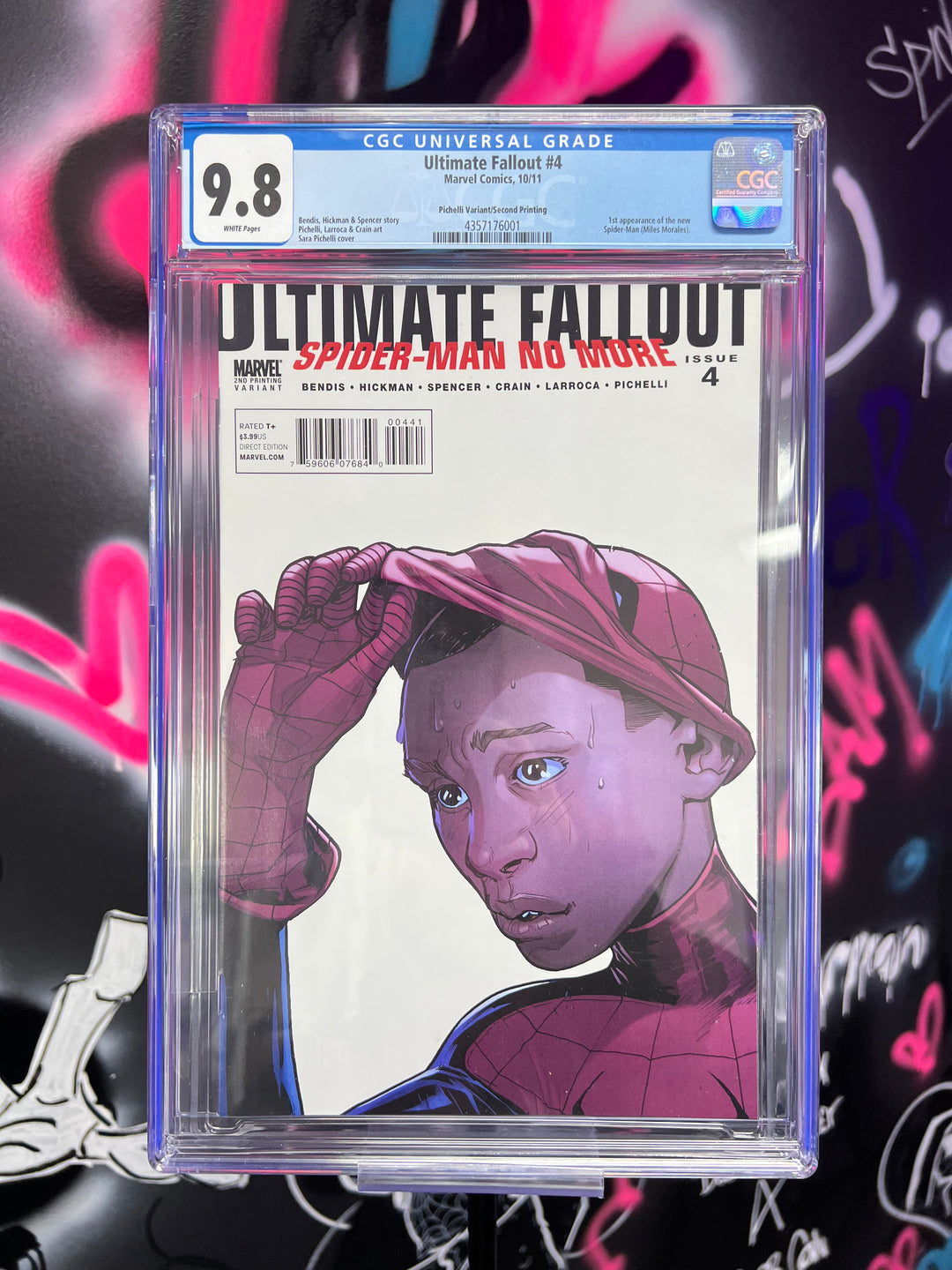 Ultimate Fallout 4 CGC 9.8 Second Printing Pichelli