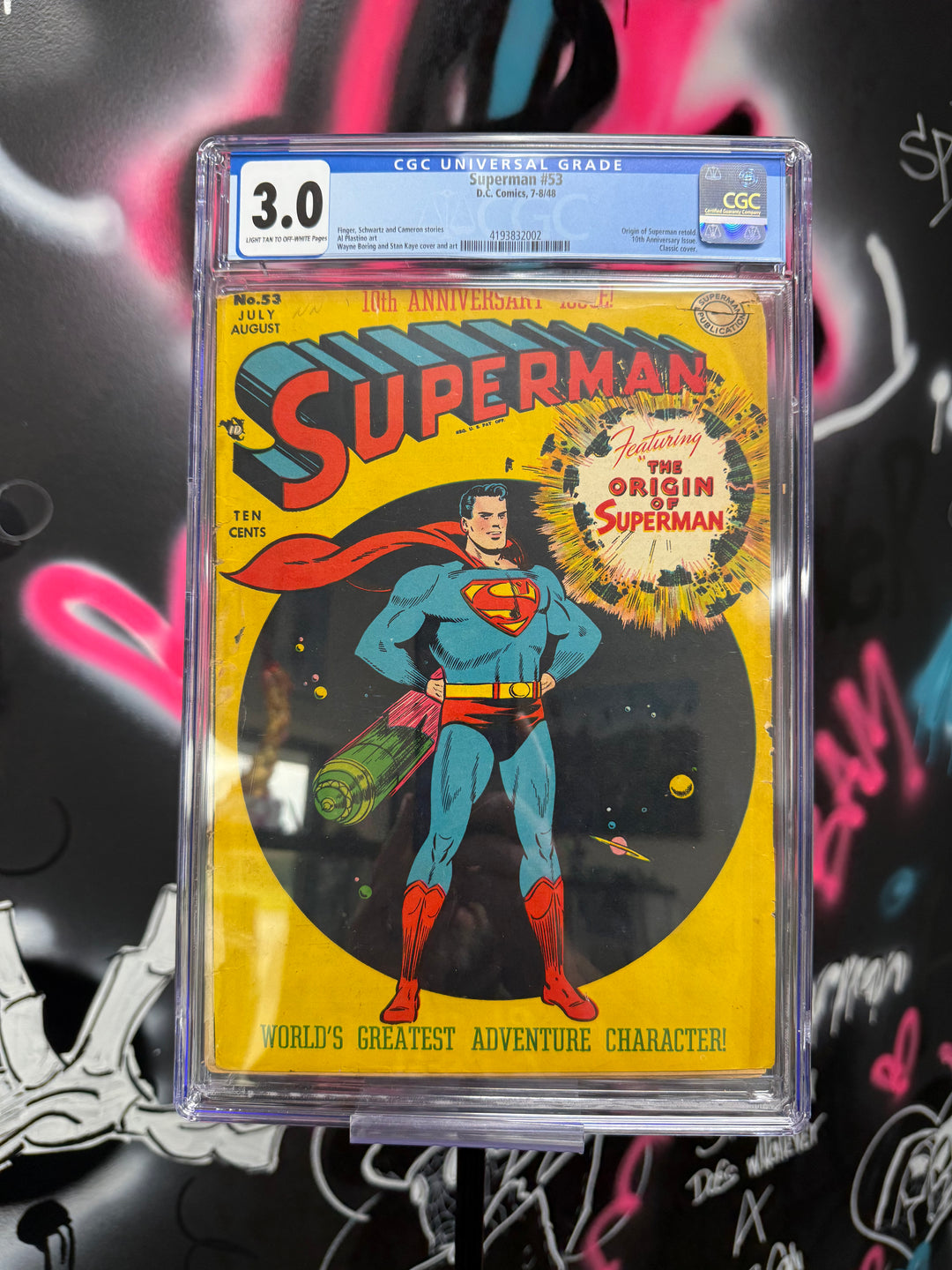 Superman #53 CGC 3.0 1948