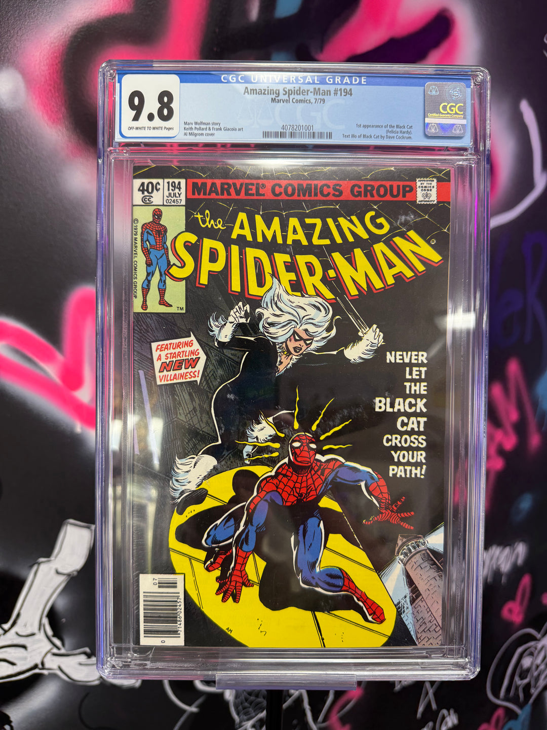 Amazing Spider-Man #194 Newsstand CGC 9.8
