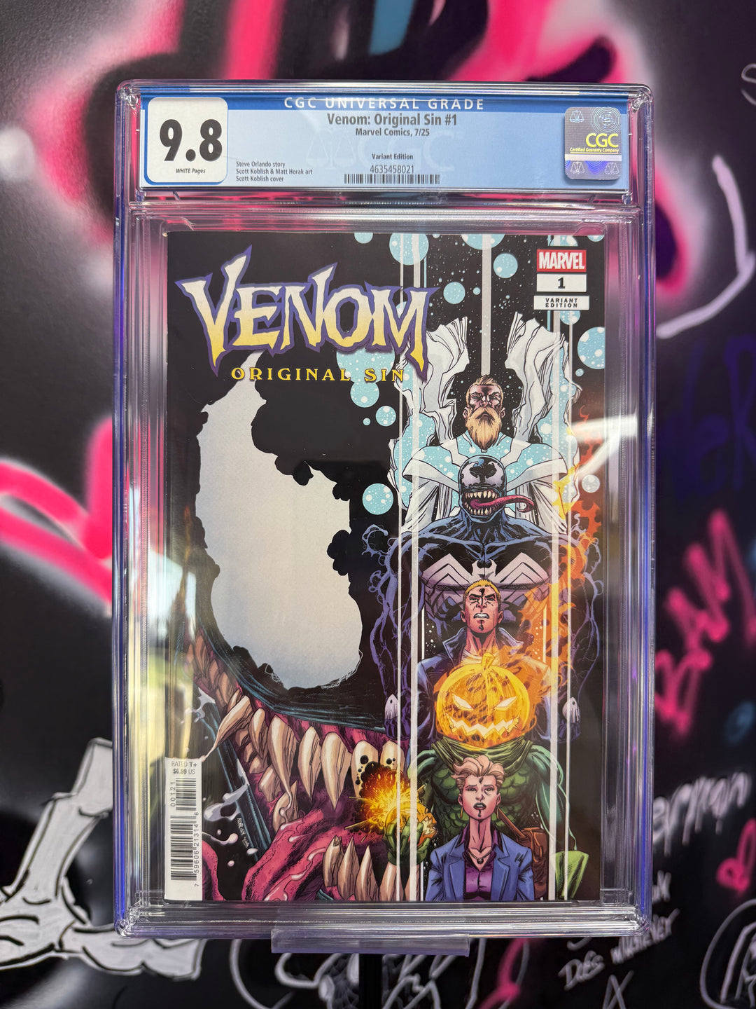 Venom Original Sin #1 First Printing Koblish CGC 9.8