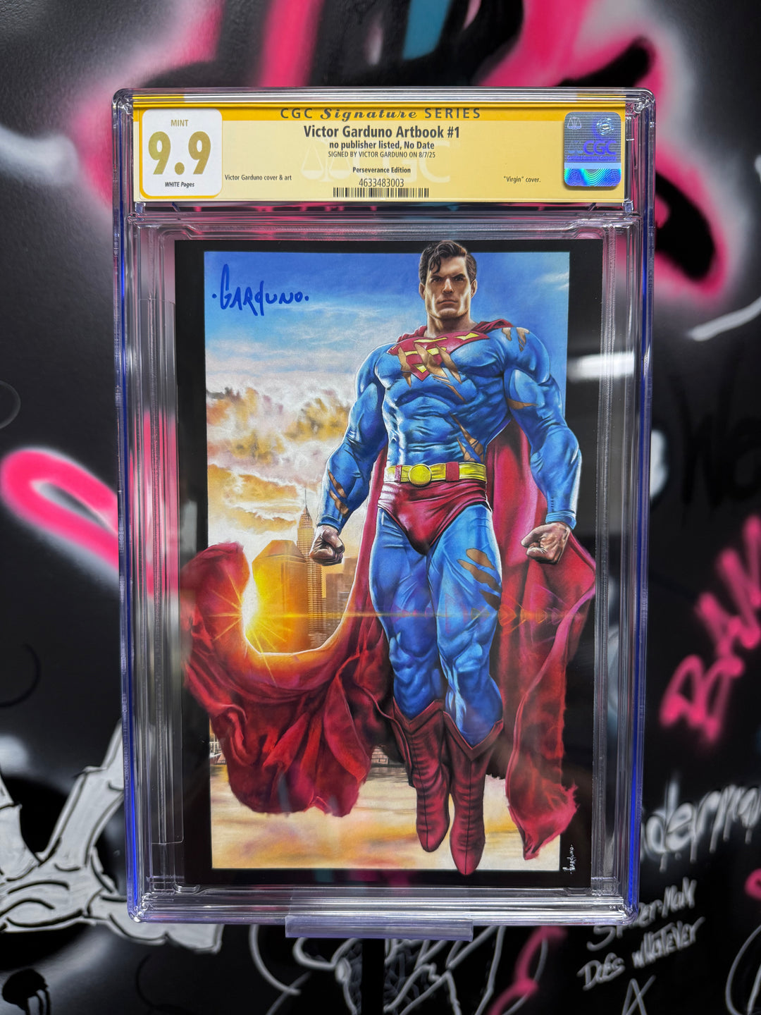 Superman "Perseverance" #1 Victor Garduno CGC 9.9 Signature Series