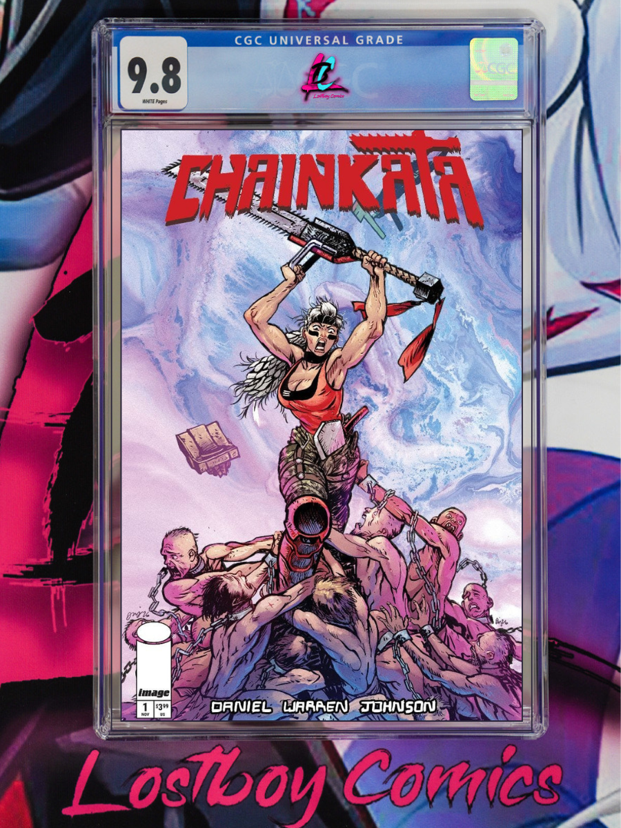 CHAINKATA #1 DANIEL WARREN JOHNSON 1st Printing A CGC 9.8