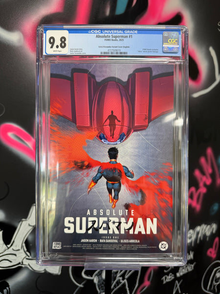ABSOLUTE SUPERMAN #1 JAVIER FERNANDEZ AKIRA HOMAGE CGC 9.8 Plus