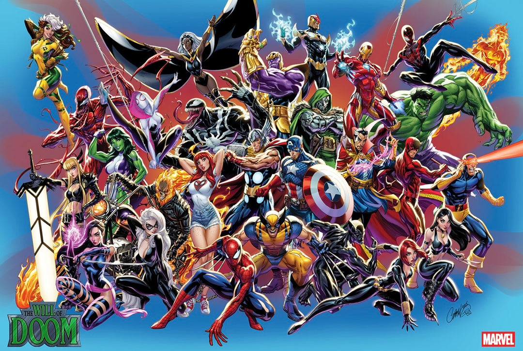 THE WILL OF DOOM #1 J. SCOTT CAMPBELL WRAPAROUND CGC 9.8