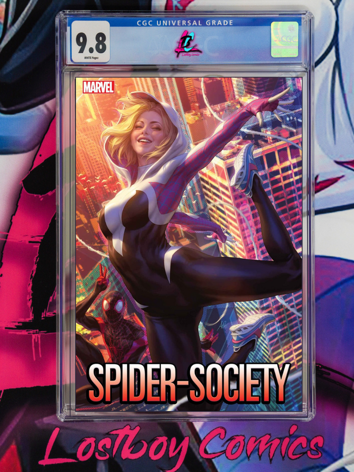 Spider Society #1 Artgerm CGC 9.8