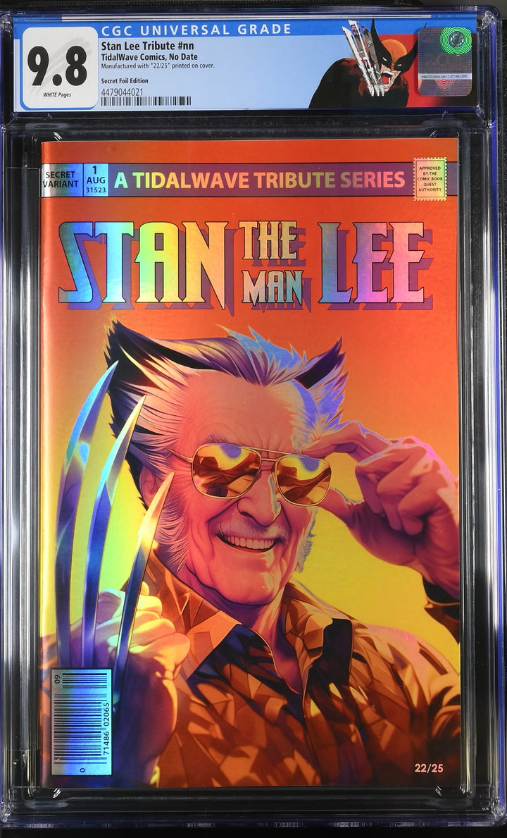 Stan Lee Tribute #1 St. Jepan Secret Foil CGC 9.8 22/25