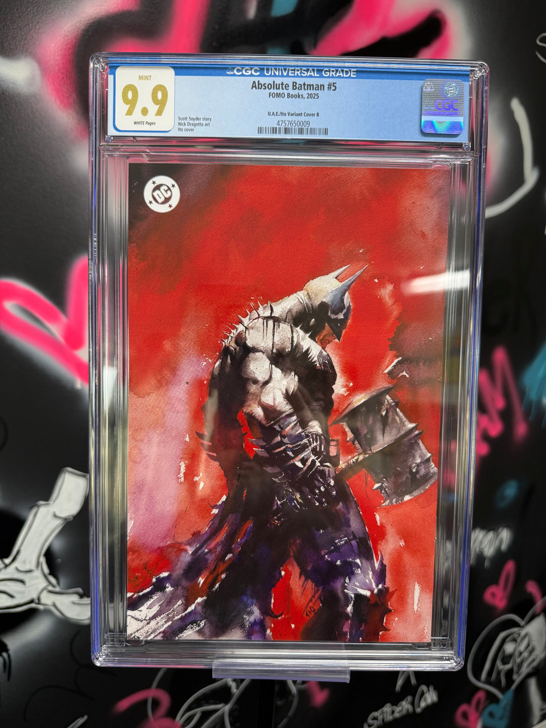 ABSOLUTE BATMAN #5 ITO VIRGIN EXCLUSIVE CGC 9.9