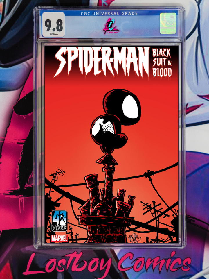 SPIDER-MAN: BLACK SUIT & BLOOD #1 SKOTTIE YOUNG CGC 9.8