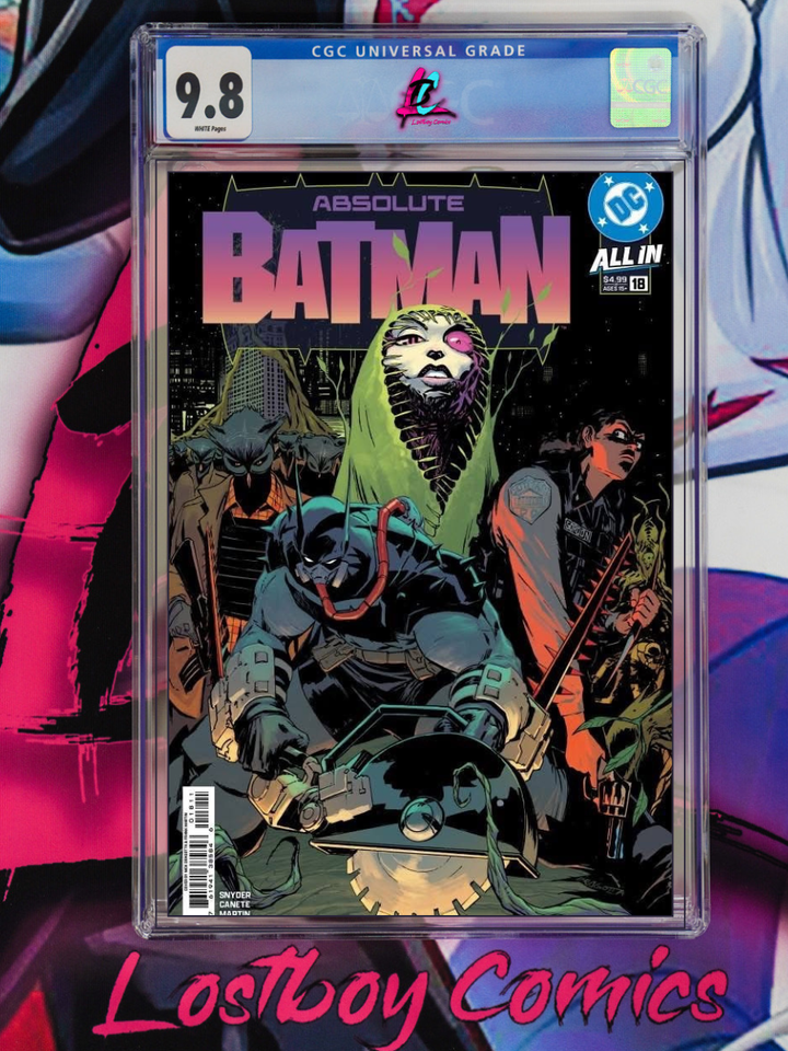 ABSOLUTE BATMAN #18 NICK DRAGOTTA 1st Printing CGC 9.8