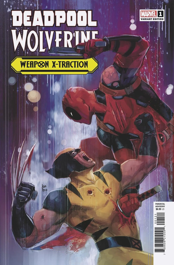 DEADPOOL/WOLVERINE: WEAPON X-TRACTION #1 ROD REIS CGC 9.8