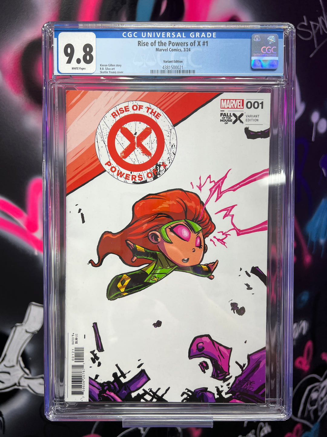 RISE OF THE POWERS OF X 1 SKOTTIE YOUNG CGC 9.8