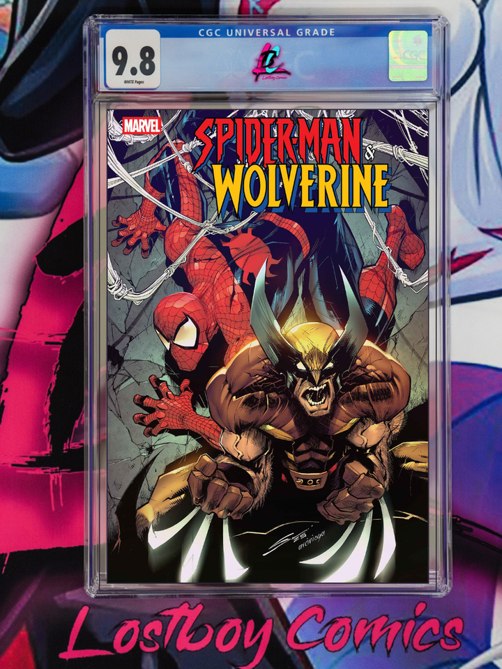 SPIDER-MAN & WOLVERINE #10 GERARDO SANDOVAL CGC 9.8