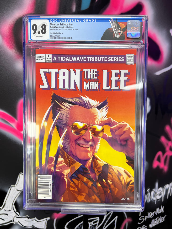 Stan Lee Tribute #1 St. Jepan Secret Variant CGC 9.8