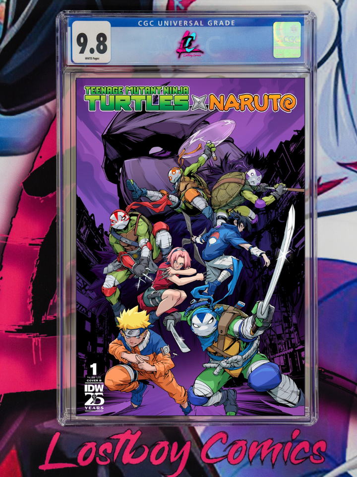 Teenage Mutant Ninja Turtles x Naruto #1 Prasetya CGC 9.8