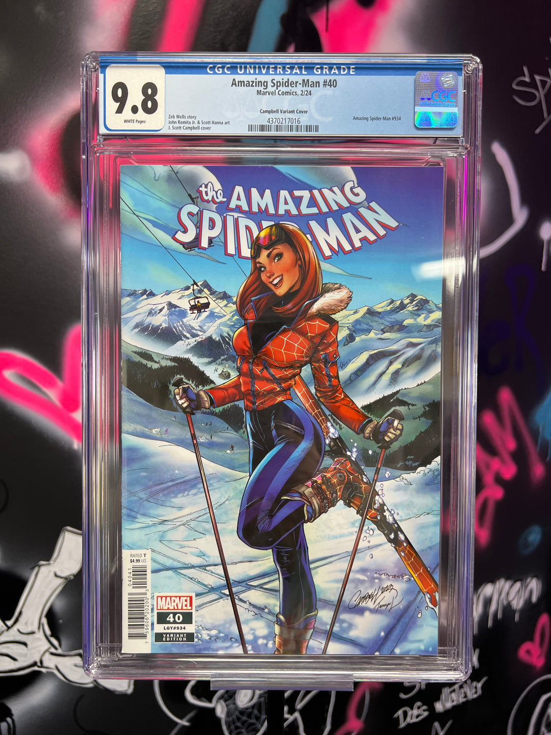 AMAZING SPIDER-MAN #40 J.S. CAMPBELL CGC 9.8