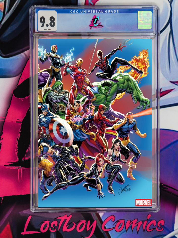 THE WILL OF DOOM #1 J. SCOTT CAMPBELL WRAPAROUND CGC 9.8