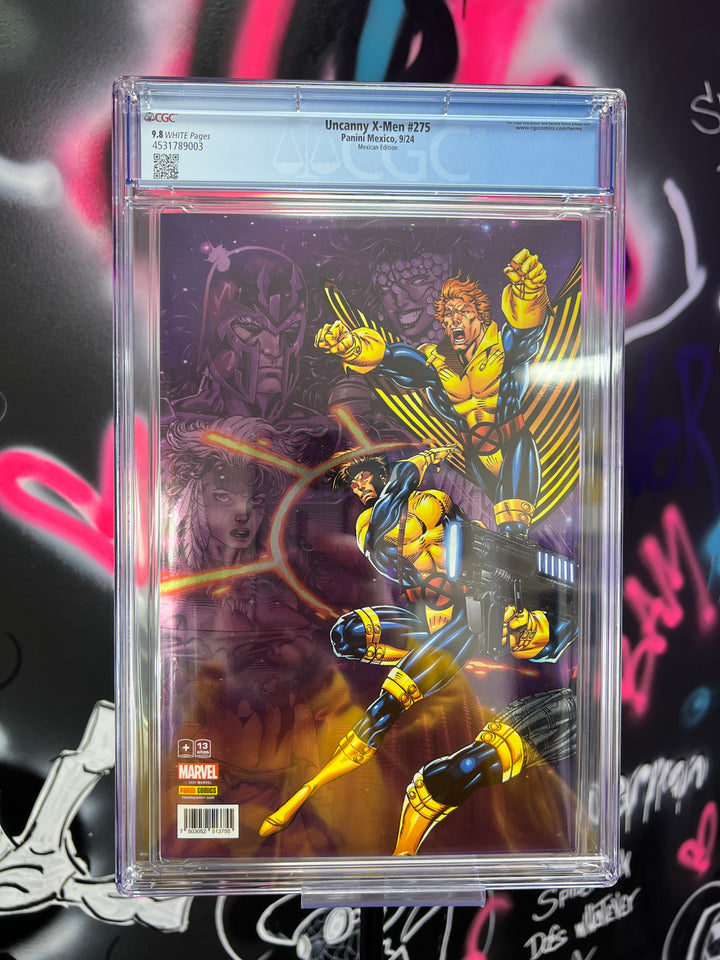 UNCANNY X-MEN 275 VIRGIN FOIL NYCC CGC 9.8