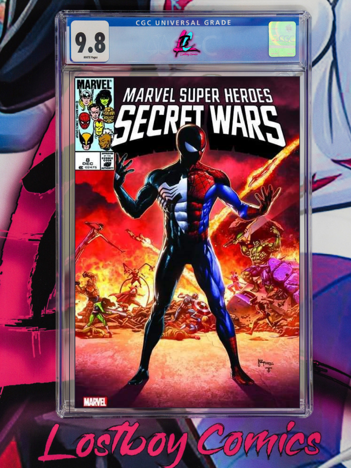 SECRET WARS #8 MICO SUAYAN EXCLUSIVE TRADE CGC 9.8